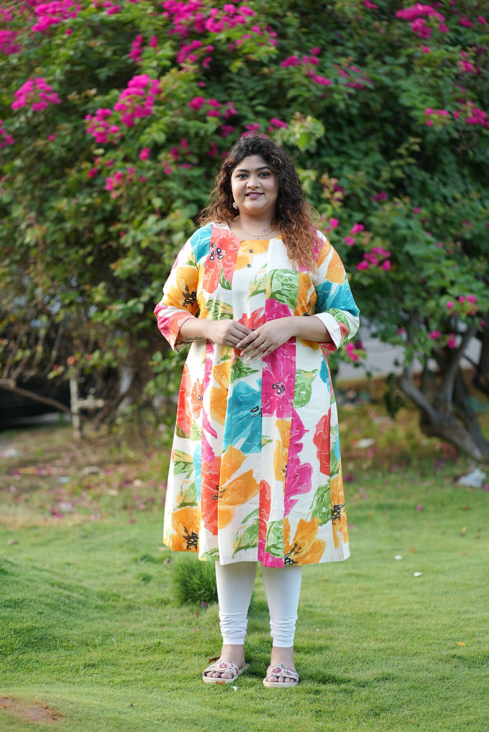 Elara Floral Kurti