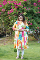 Elara Floral Kurti