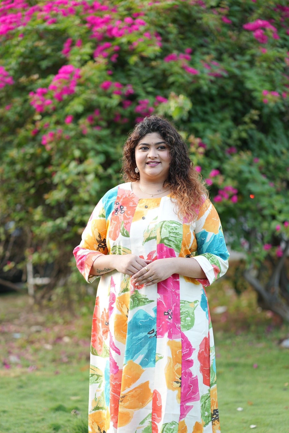 Elara Floral Kurti