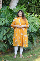 Marigold Floral Kurti