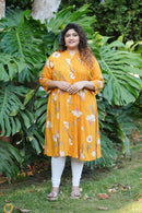 Marigold Floral Kurti