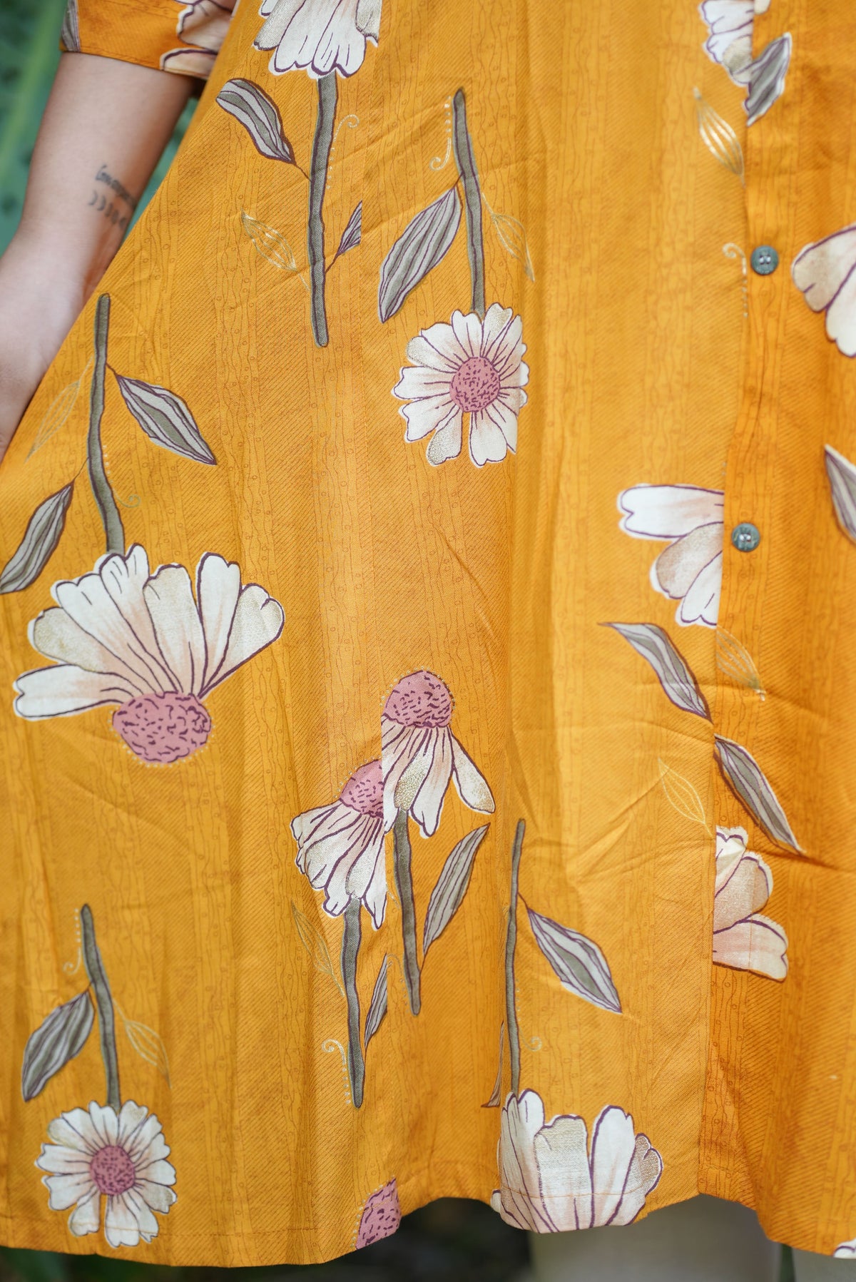 Marigold Floral Kurti