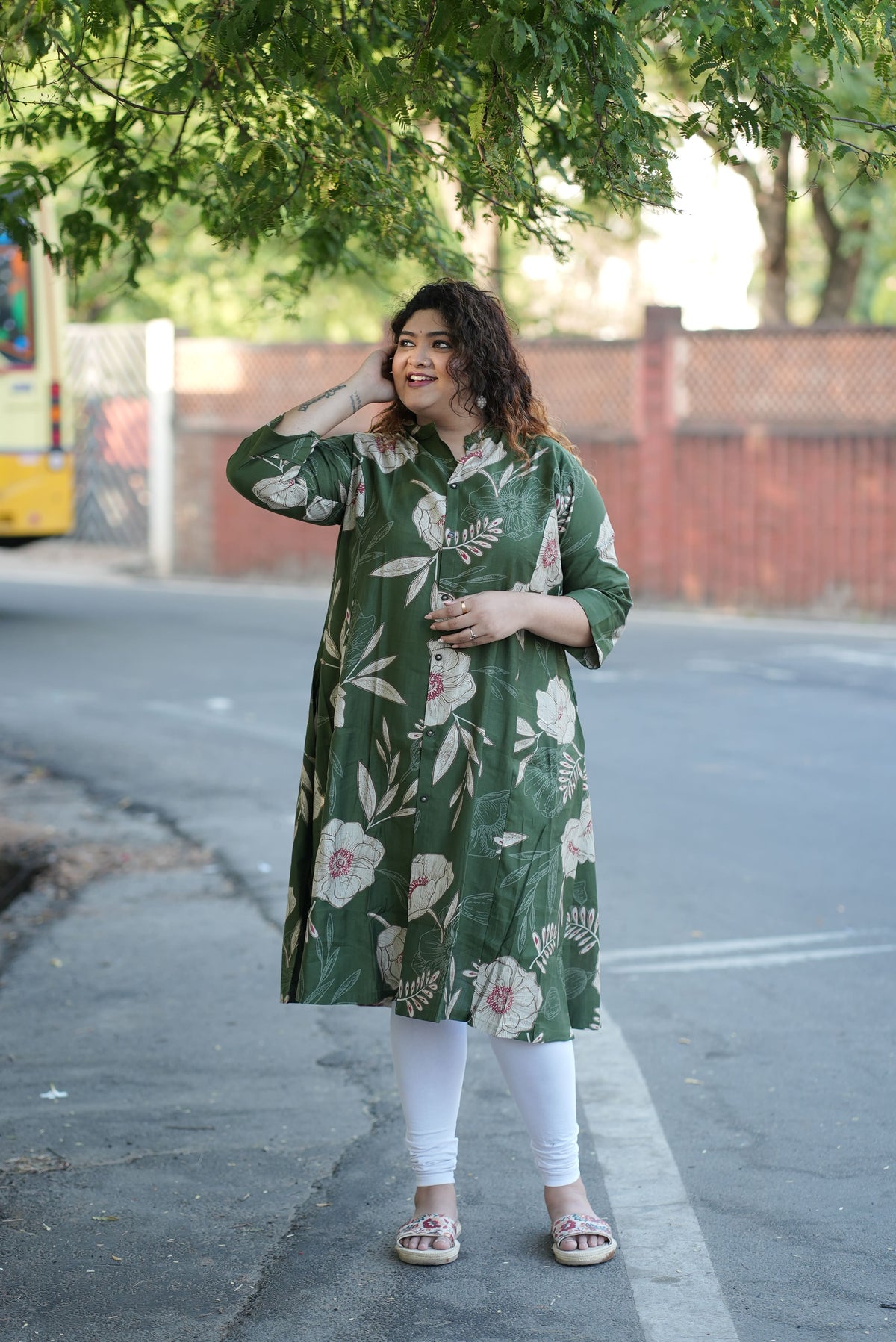 Verina Floral Kurti