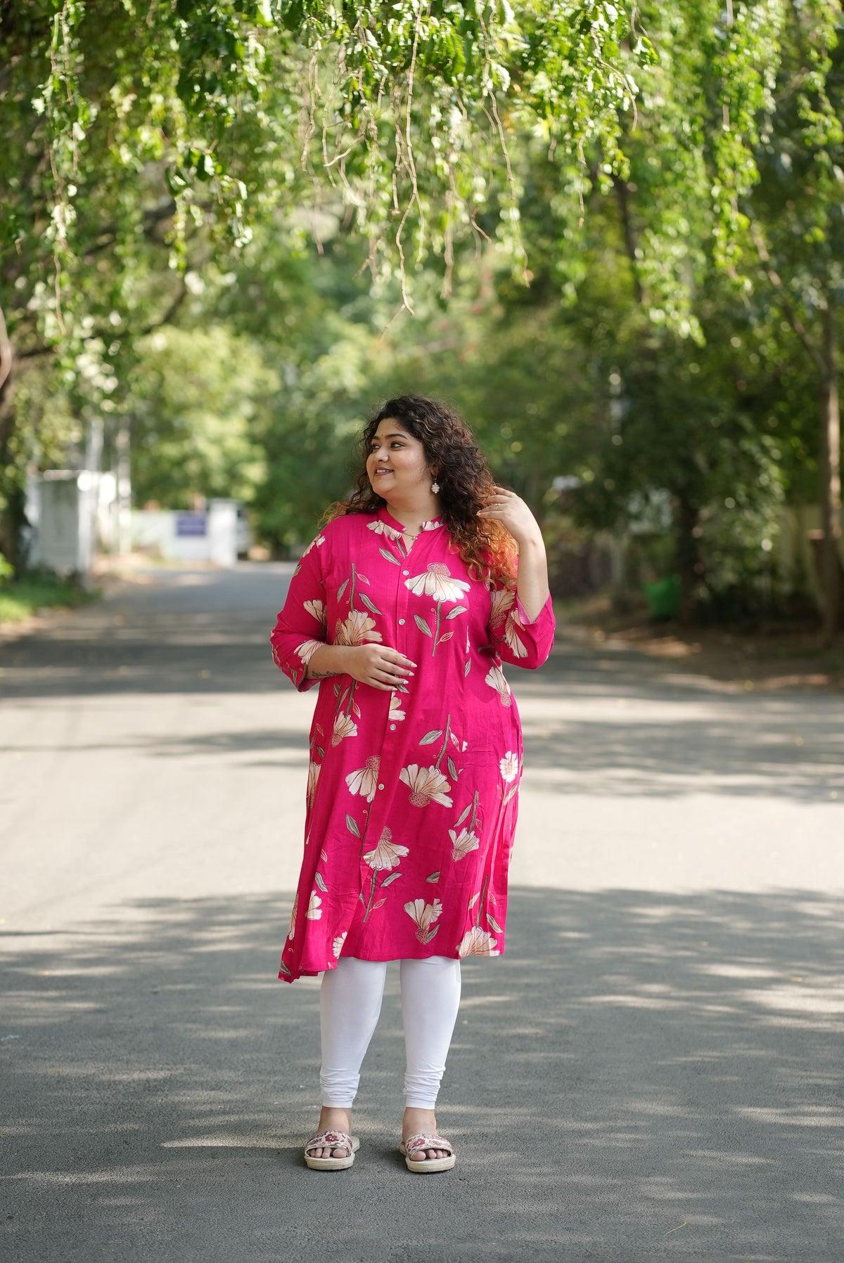 Zinnia Floral Kurti
