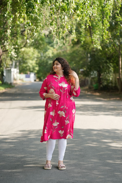 Zinnia Floral Kurti