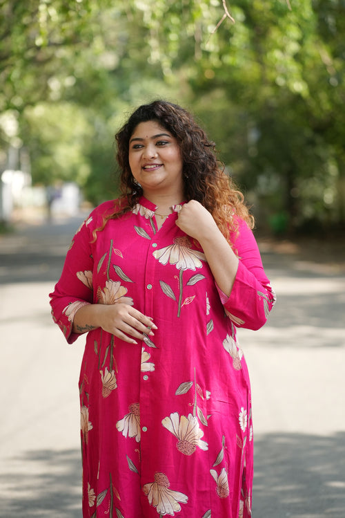 Zinnia Floral Kurti