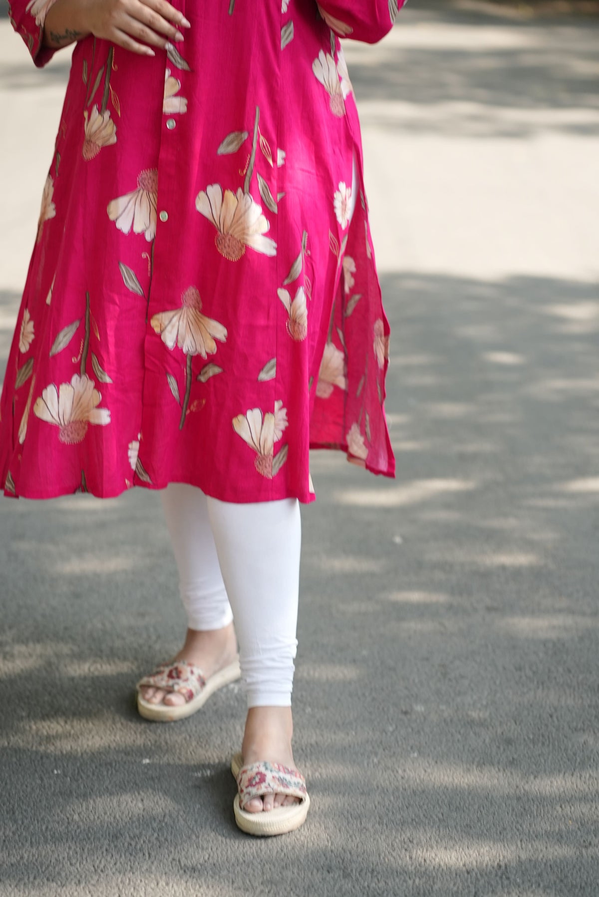 Zinnia Floral Kurti