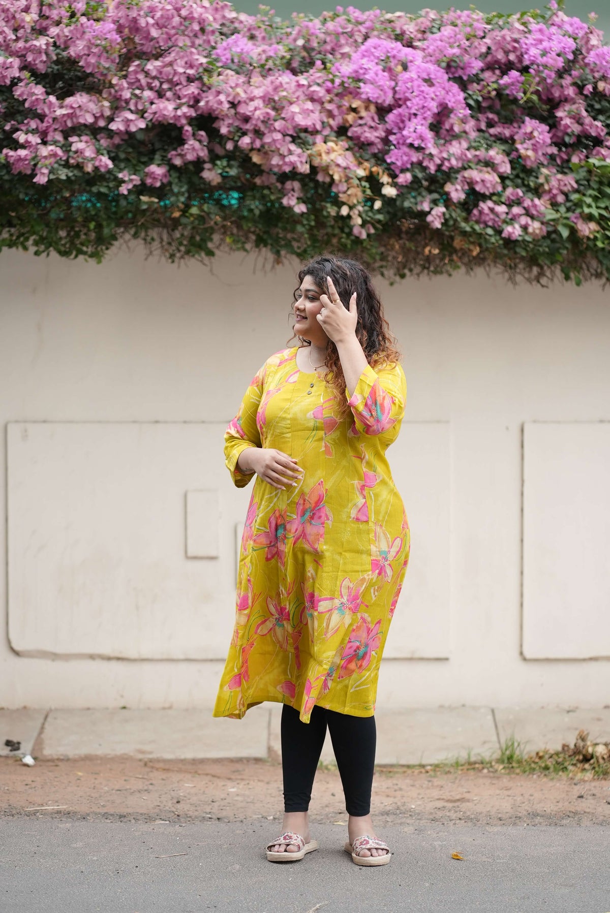Aurelia Floral Kurti