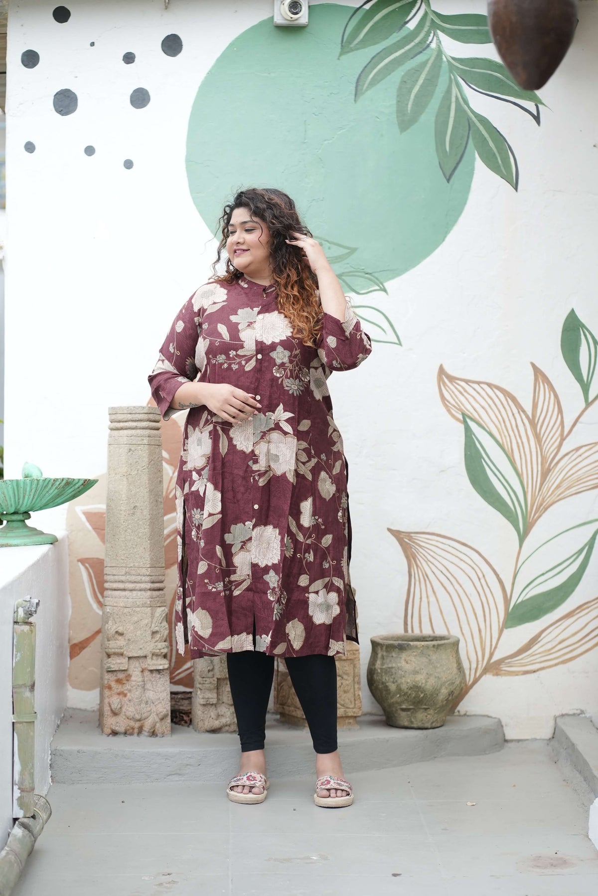 Amara Floral Kurti