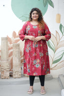Roselle Floral Kurti