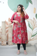 Roselle Floral Kurti