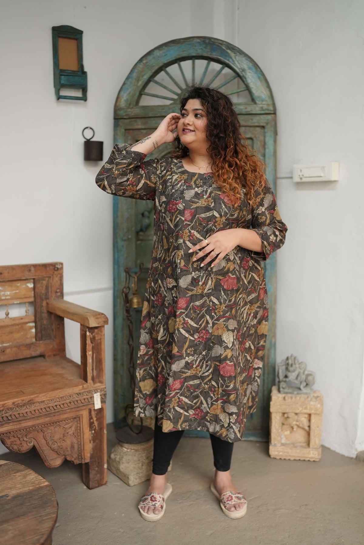 Olivea Floral Kurti