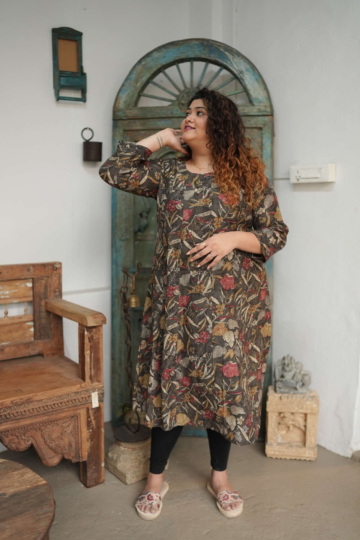 Olivea Floral Kurti