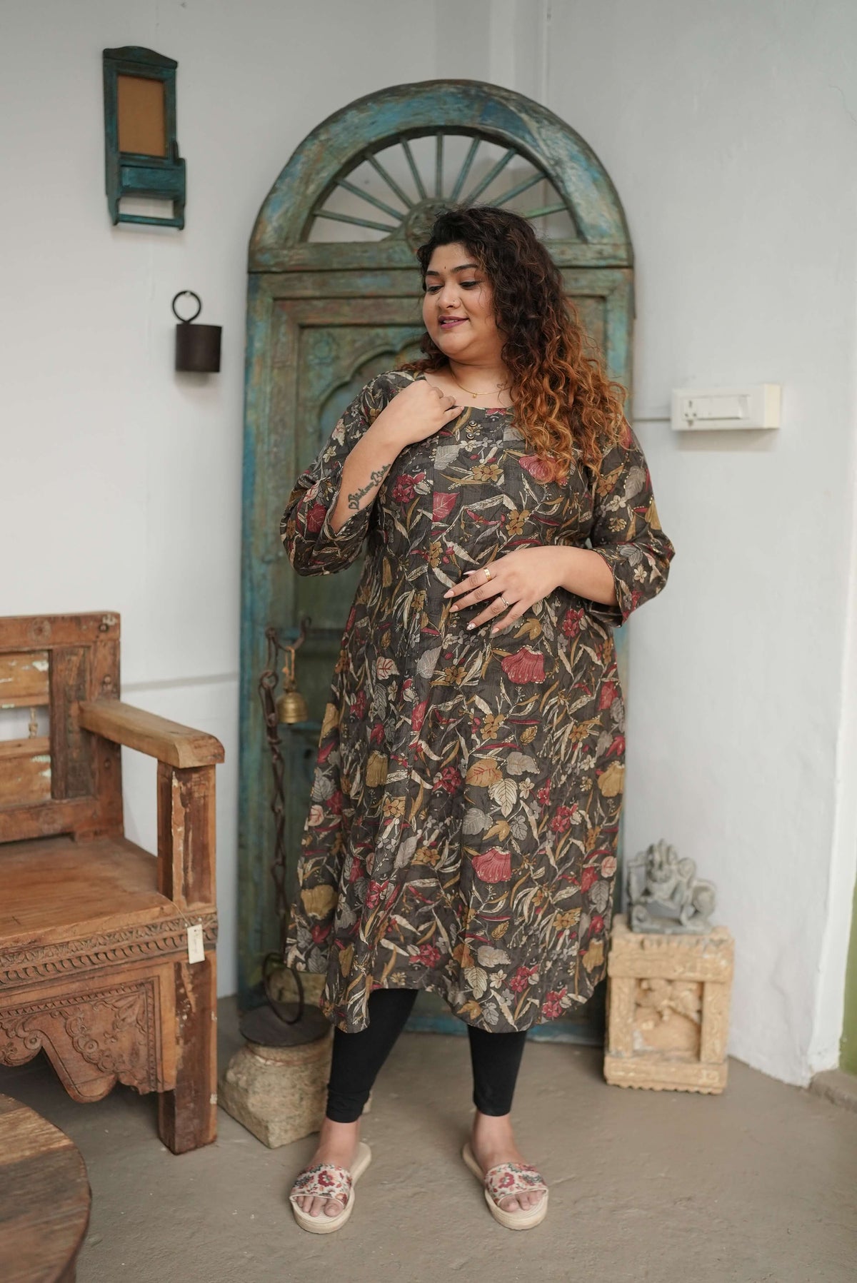 Olivea Floral Kurti
