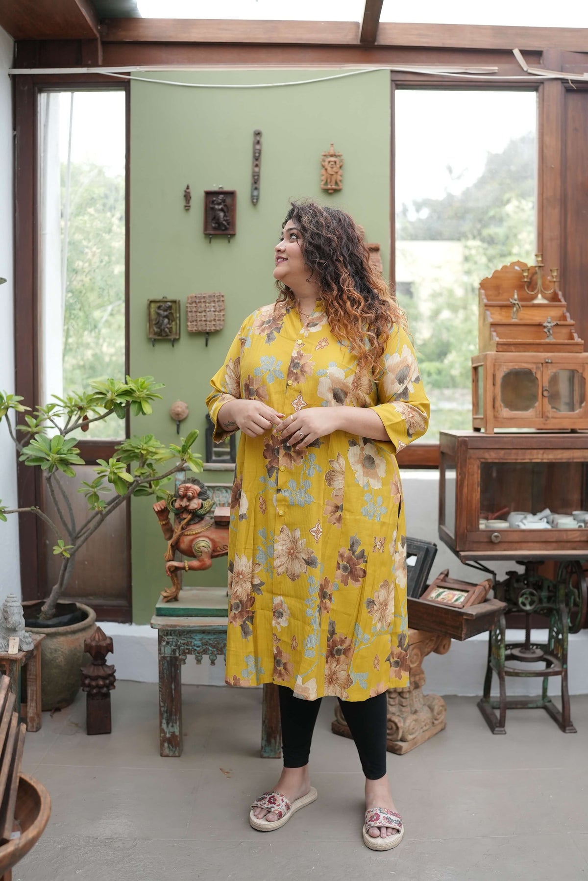Solara Floral Kurti
