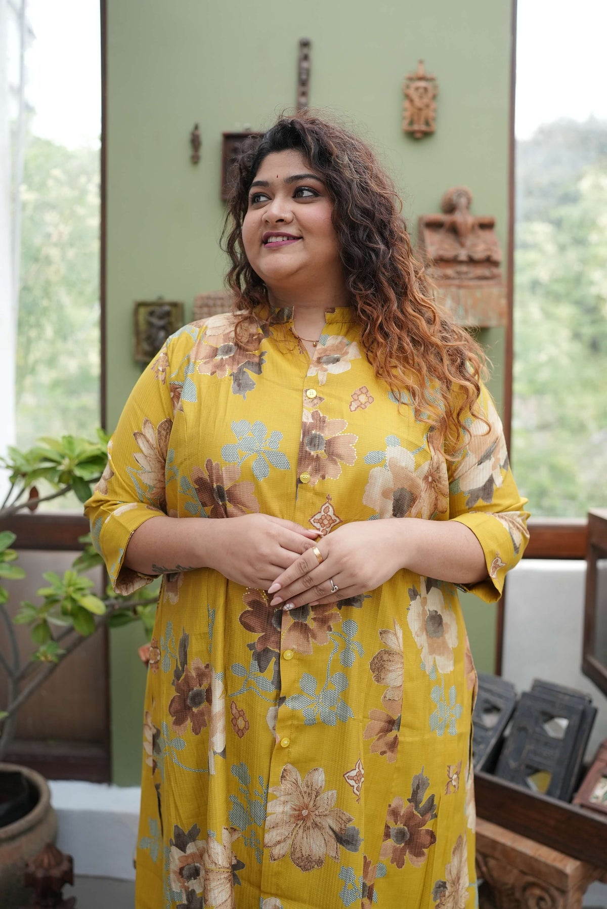 Solara Floral Kurti