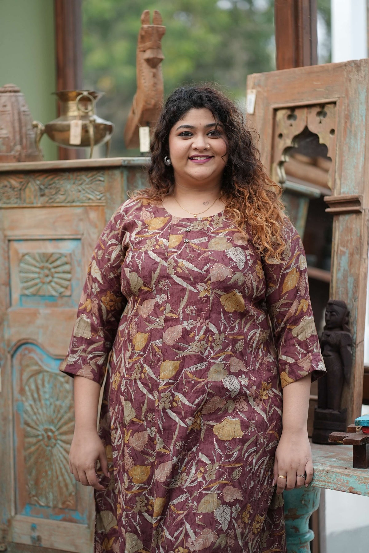 Hazelle Floral Kurti