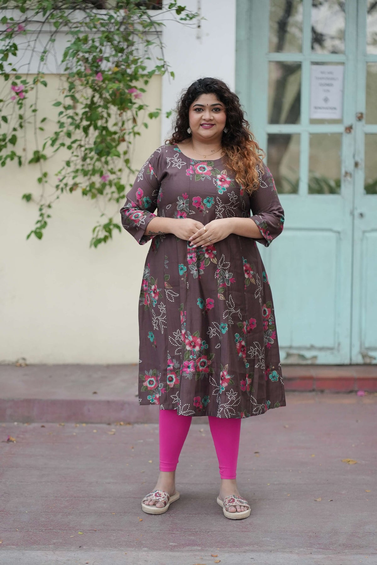 Serena Floral Kurti