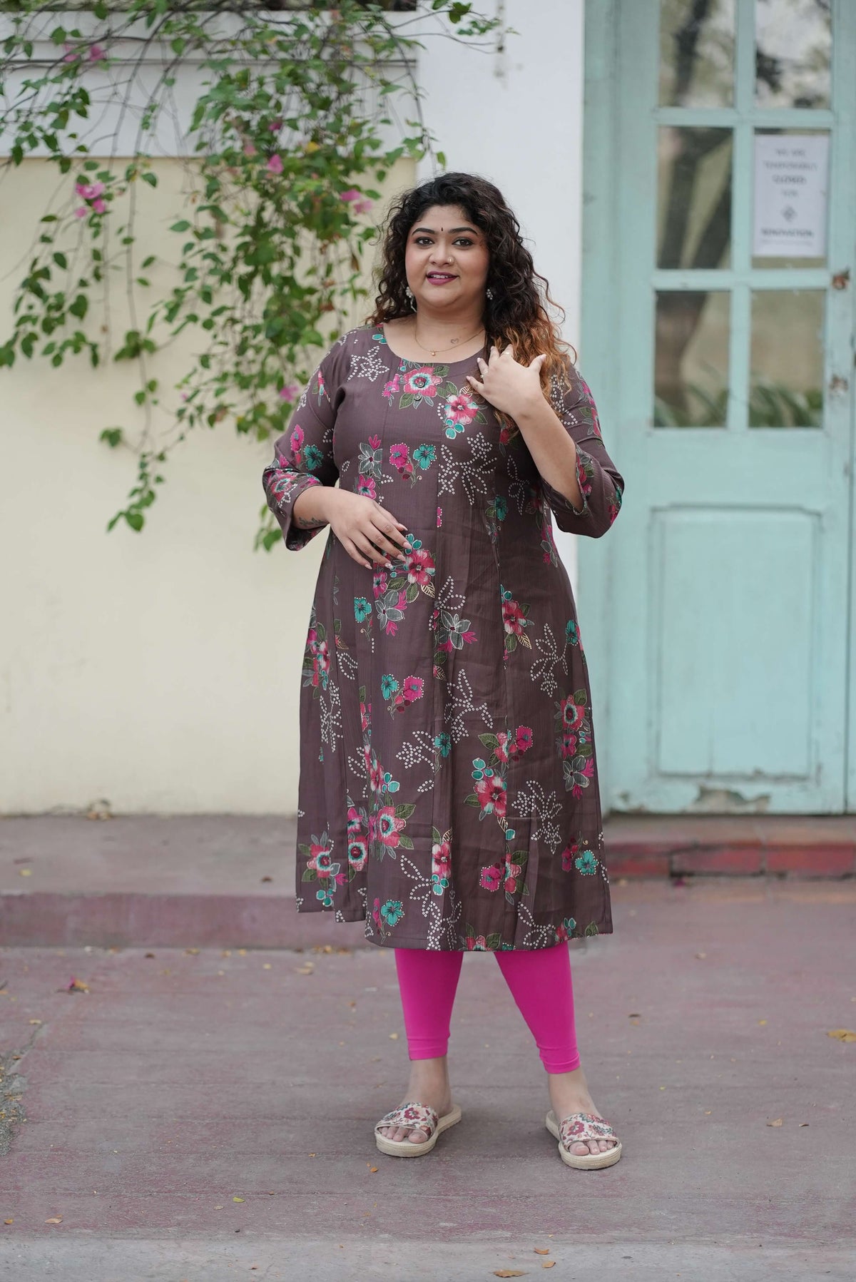 Serena Floral Kurti