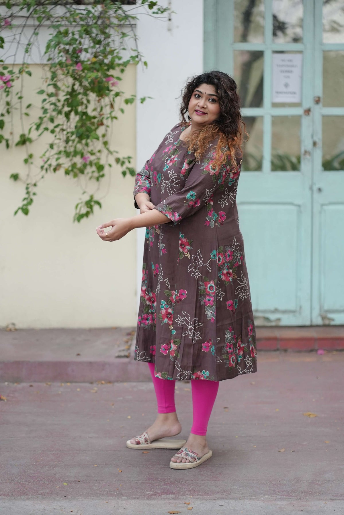 Serena Floral Kurti