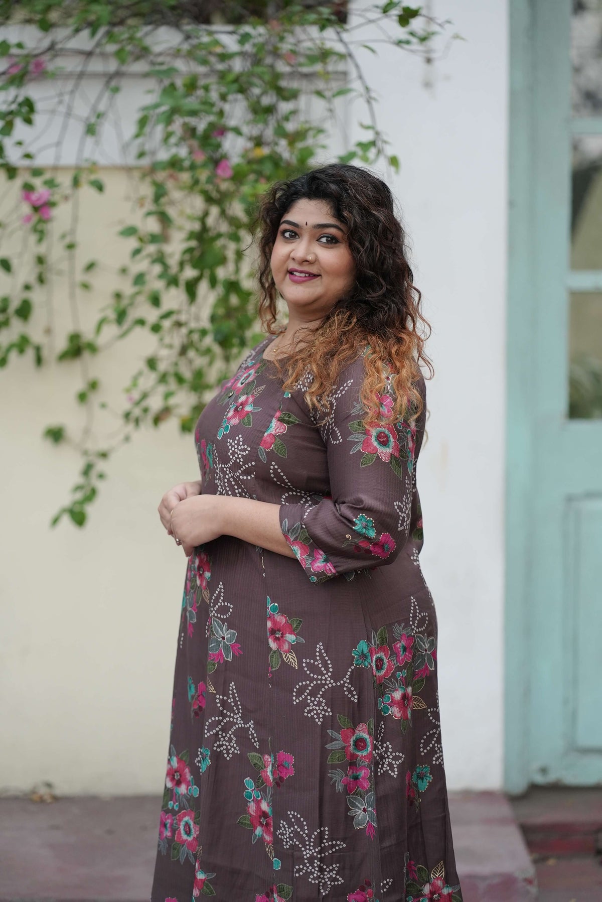 Serena Floral Kurti